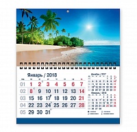 Календарь-2018 (кв.мини) Пляж. Арт. 03.560