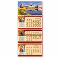 Календарь-2018 (кв.тр.прав) Соловецкий монастырь. Арт. 01.3.578