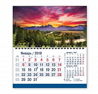 Календарь-2018 (кв.мини) Закат. Арт. 03.582