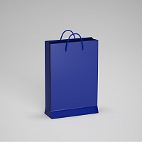 Пакет(К) пластиковый 22х32х9 см синий